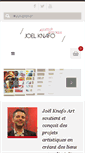 Mobile Screenshot of joelknafo-art.com